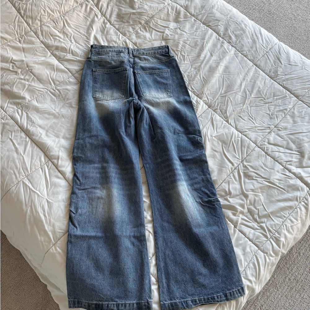 High Rise Denim Jeans - Picture 2 of 3